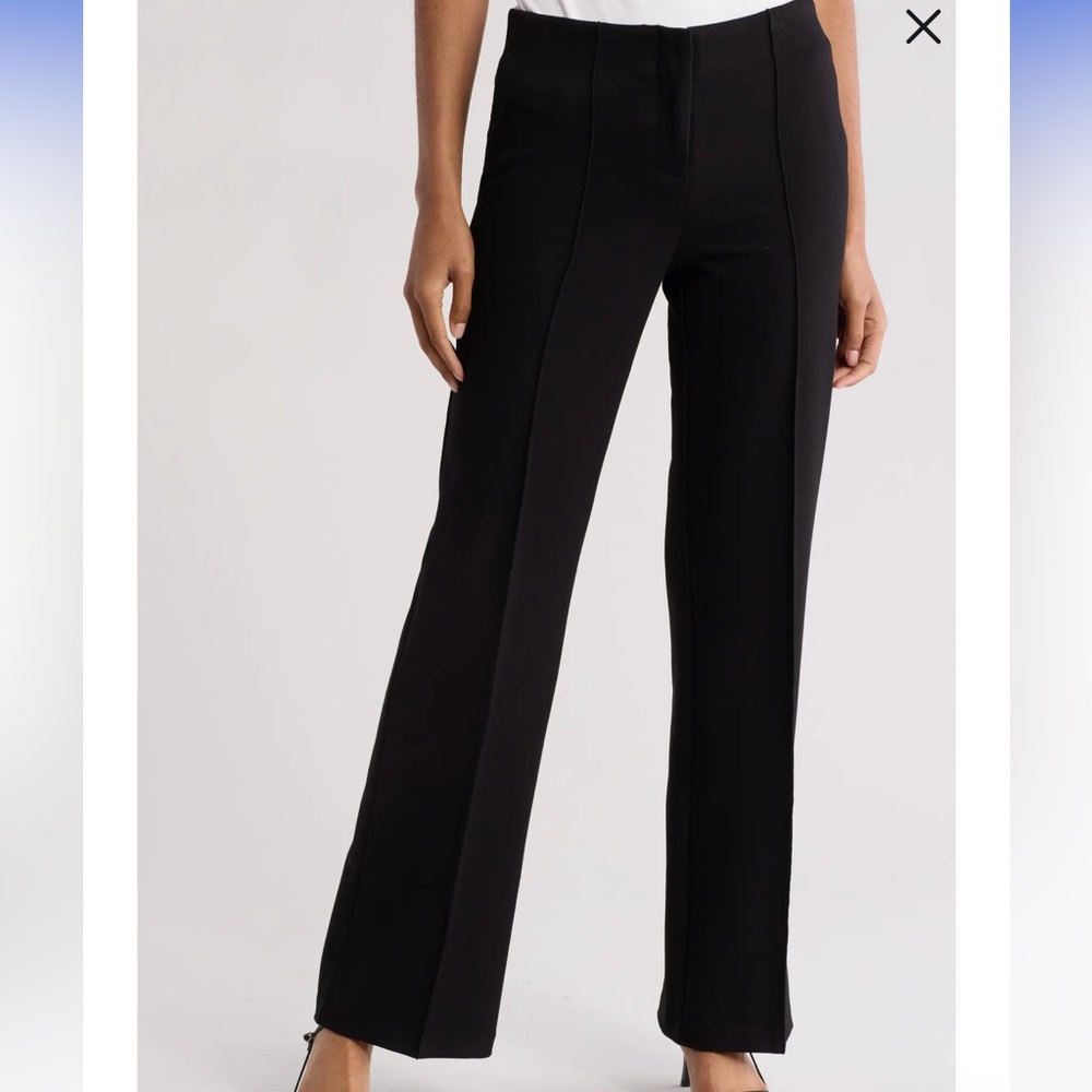 Amanda + Chelsea Wide Leg Pants - Black